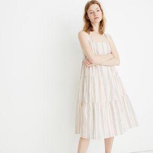 Madewell Button Back Tiered Dress - Size 00